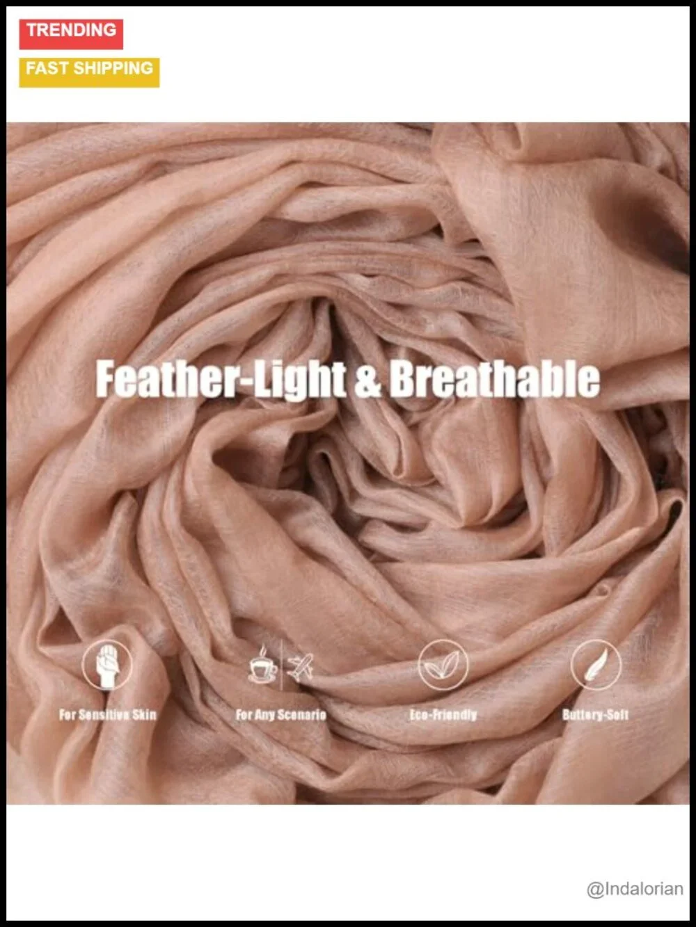 100% Cashmere Shawl Wrap Large Oversized Scarf for Women All Seasons